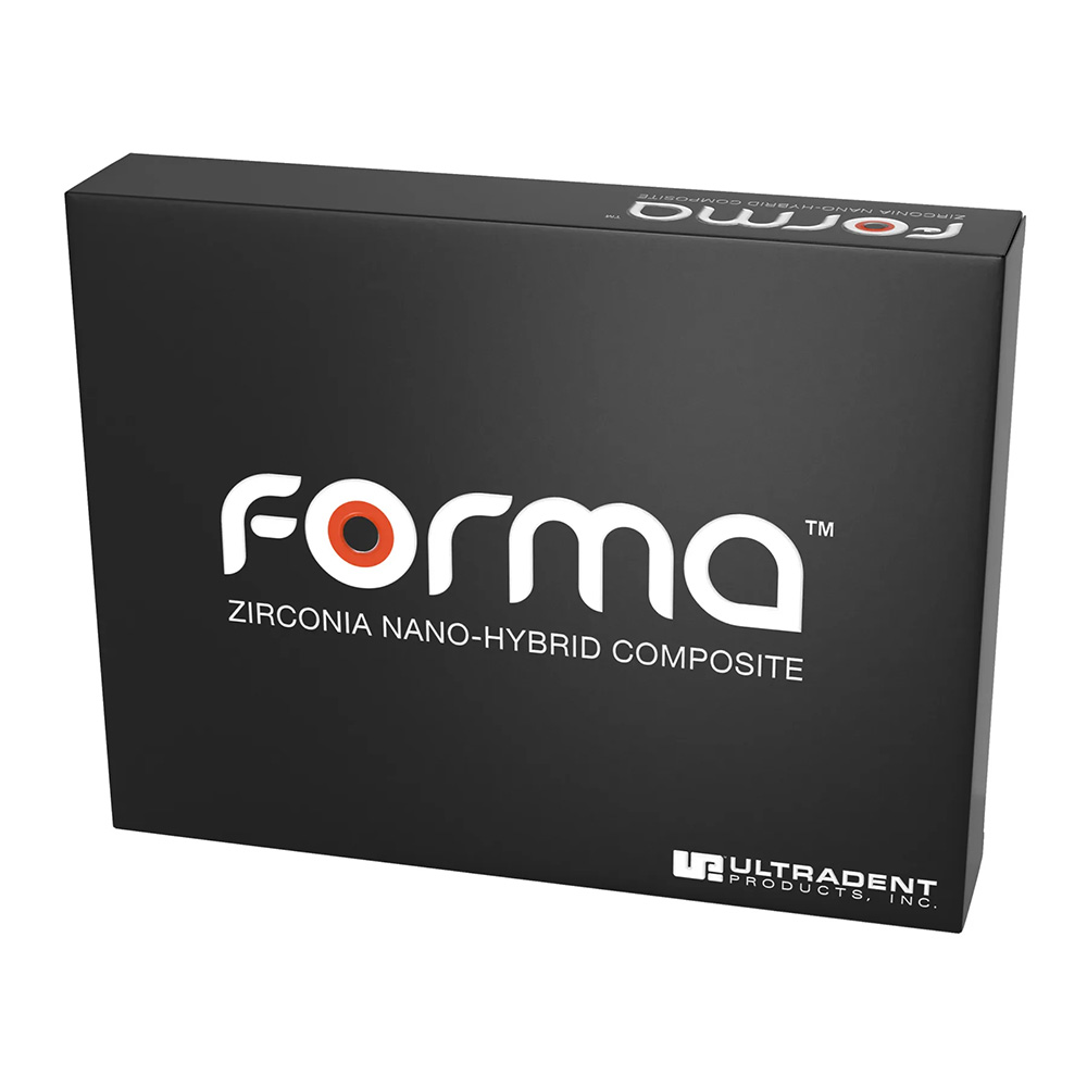 Kit composite FORMA monohíbrido, 5 jeringas de 4g NEGRO. ULTRADENT Kit composite FORMA monohíbrido, 5 jeringas de 4g NEGRO. ULTRADENT