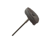 RUEDA DE GAMUZA MONTADA PARA PIEZA DE MANO TORNO