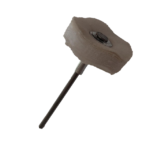 RUEDA DE TELA MONTADA PARA PIEZA DE MANO