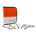 FORCEPS NIÑOS X 5 PIEZAS CON ESTUCHE