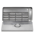 CAJA PARA ENDODONCIA ACERO INOX DOBLE TAPA PERFEX - Imagen 5