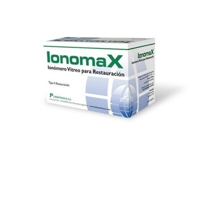64642654 IONOMERO TIPO 2 PARA RESTAURACION IONOMAX X 10GR-10ML - Imagen 1