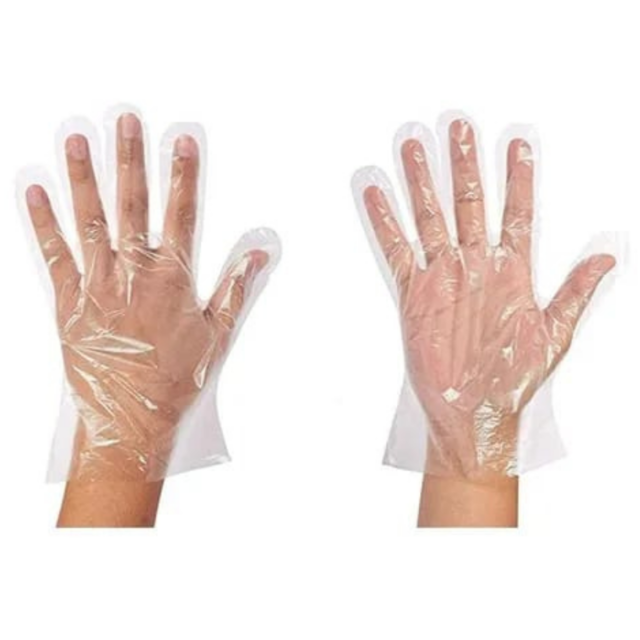 684 MANOPLAS GUANTES DE POLIETILENO X 100u - Imagen 1