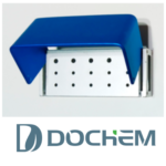 FRESERO DE ACERO INOXIDABLE AZUL PARA 15 FRESAS