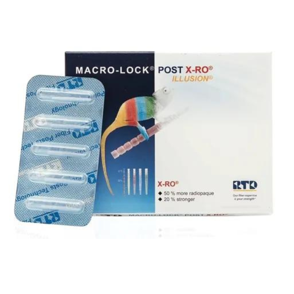 POMACRO1 POSTE DE FIBRA DE CUARZO MACRO LOCK X UNIDAD - Imagen 1