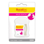 HILO DENTAL SIN CERA BUCAL TAC X 50 MTS