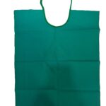 BABERO DE TELA GRANDE VERDE
